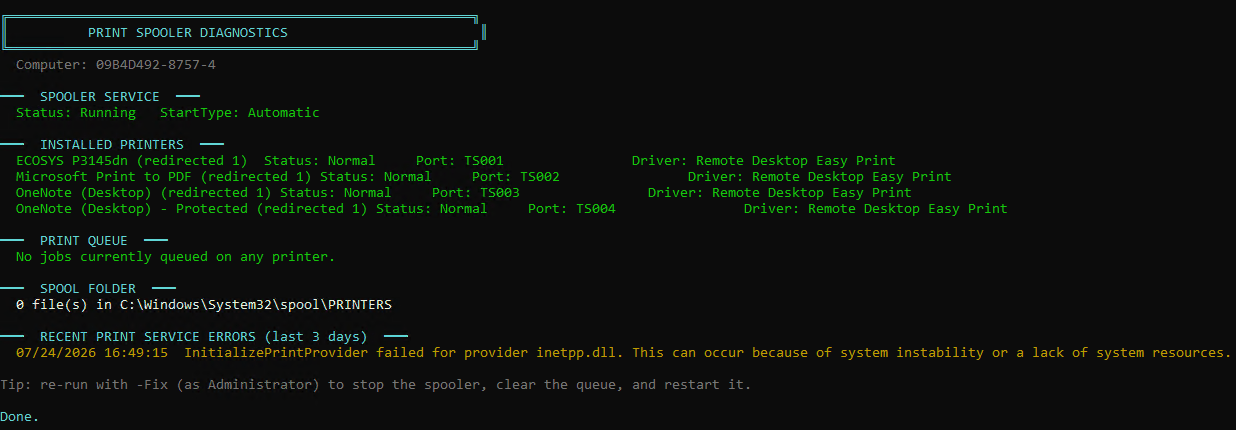 PowerShell Automation screenshot